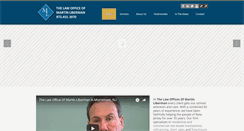 Desktop Screenshot of martinlibermanlaw.com